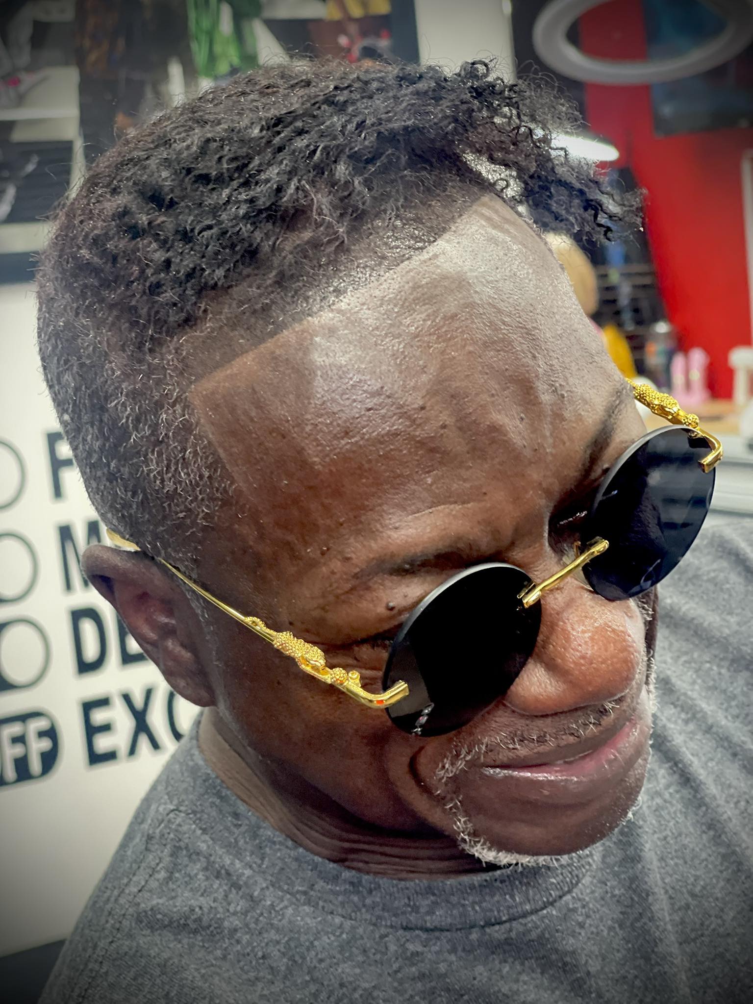 Sharp lineup and edge-up