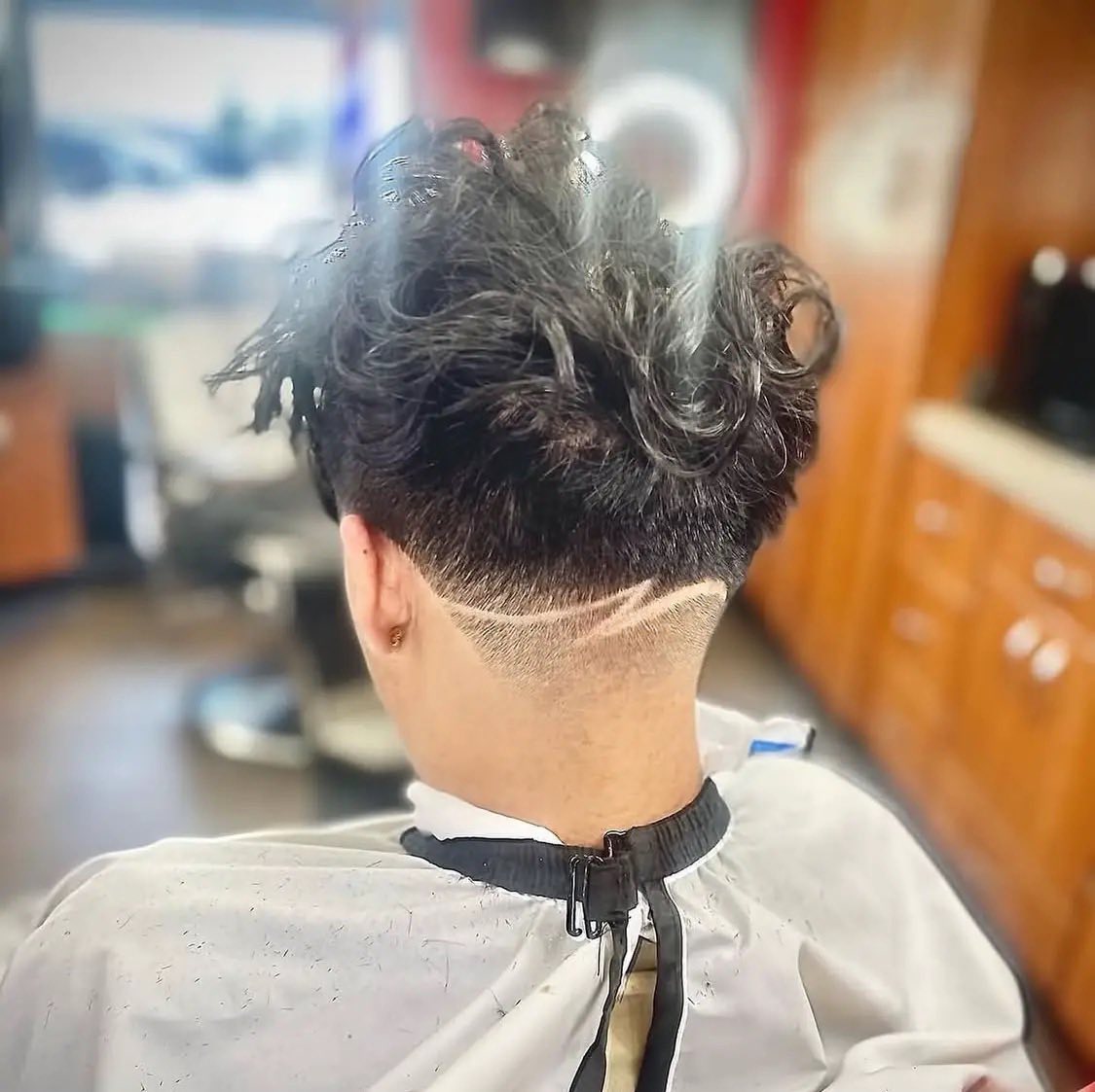 Fresh taper haircut